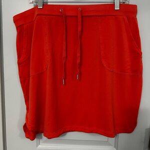 Liz Claiborne Deep Coral Mini Skirt
